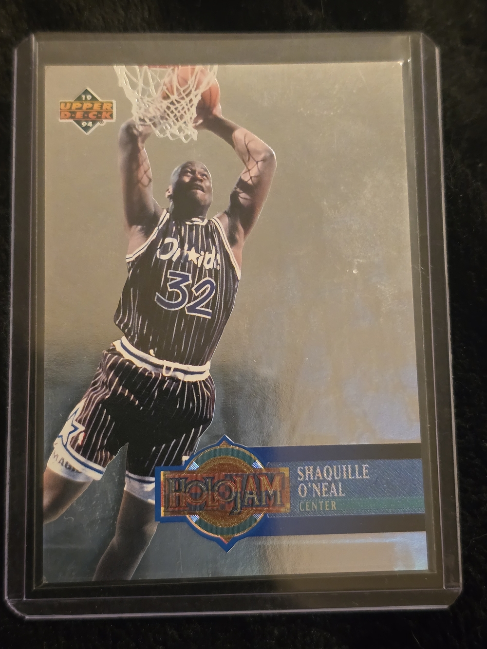 Shaquille O'Neal Hologram Trading Card RARE PRINT
